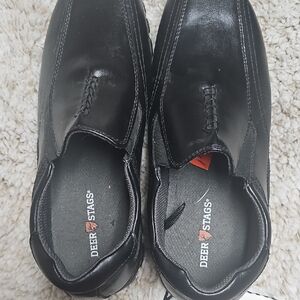 Deer Stags Men's Classic Black Loafers